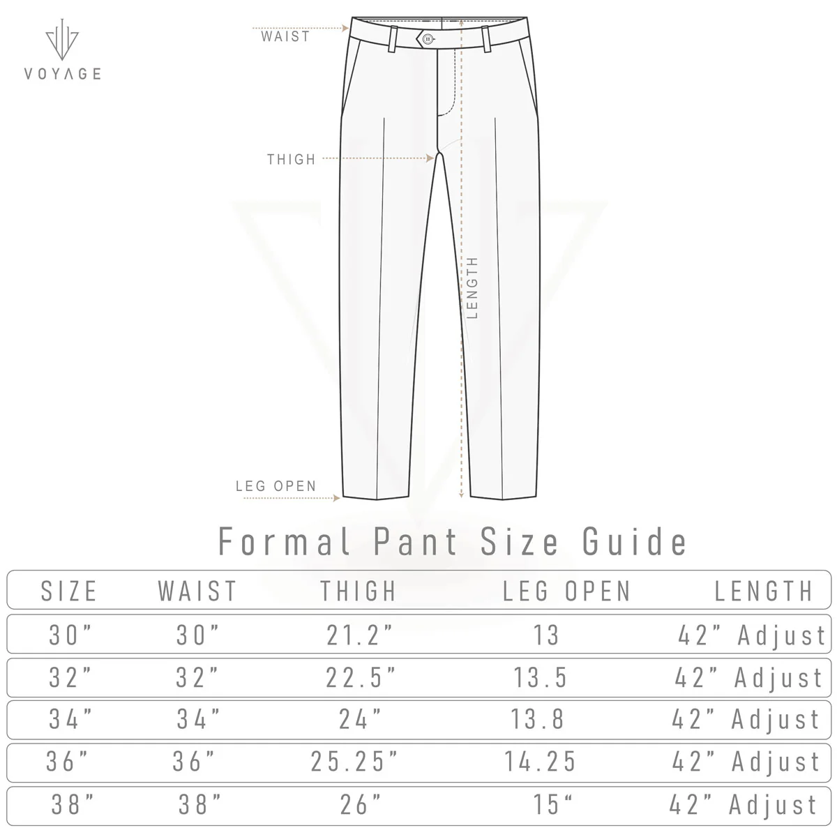 Formal Pant-Khaki - Image 3